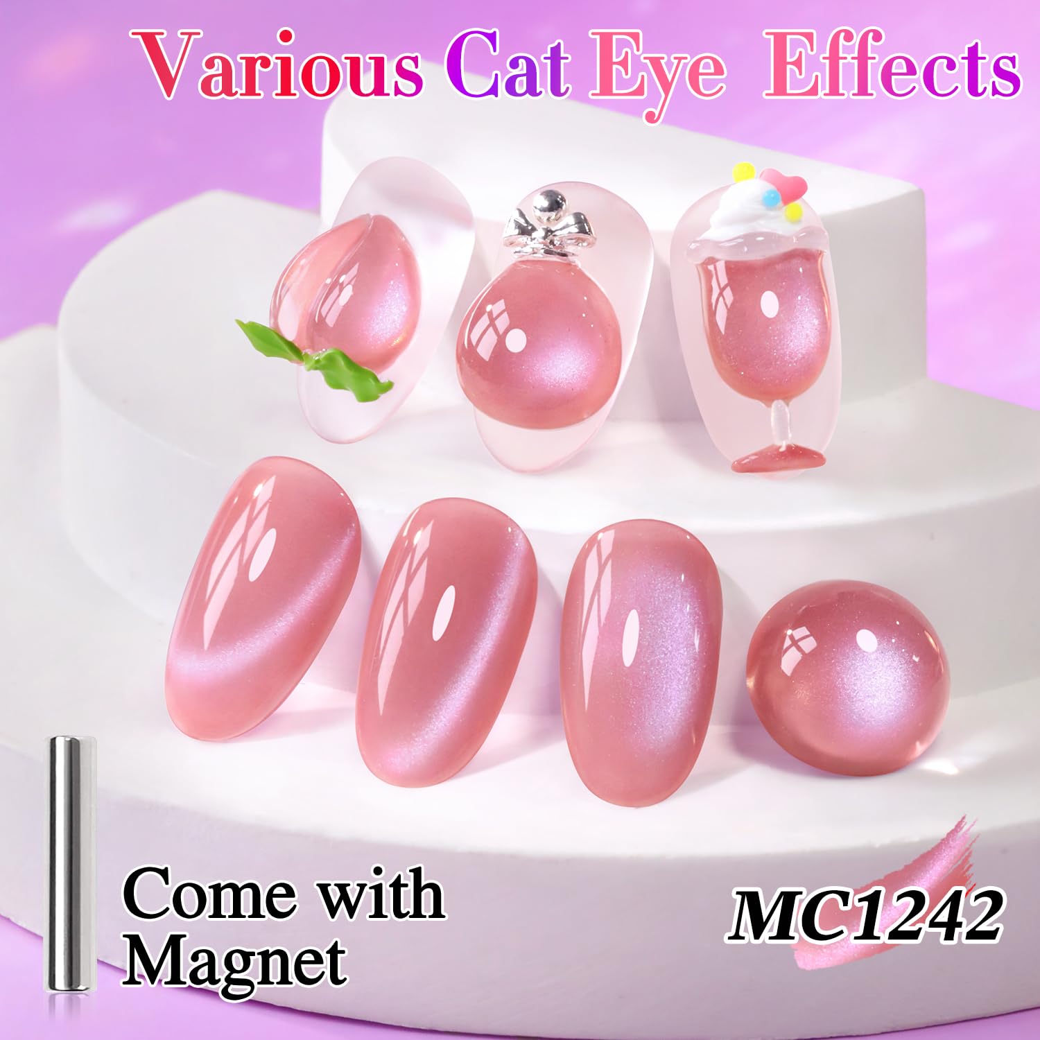 Double Rhythm brush and cap detail demonstrating smooth gel application benefit
