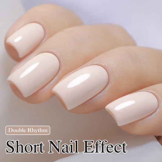 Double Rhythm bottle cap and brush detail for precise smooth application