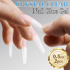 Double Rhythm clear gel bottle close-up highlighting applicator and cap for precise control