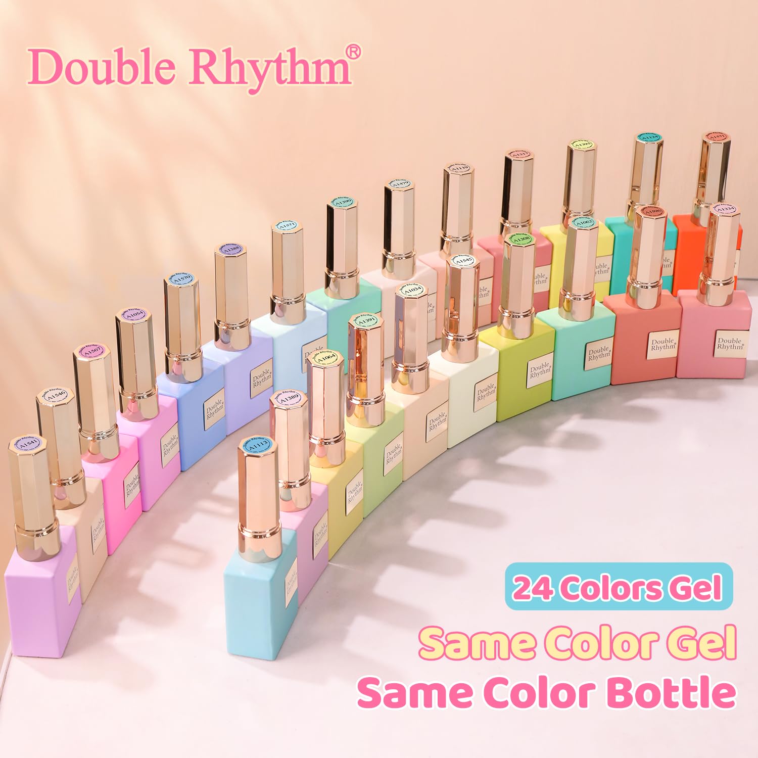 Double Rhythm bottle label detail highlighting product name and safe formulation info