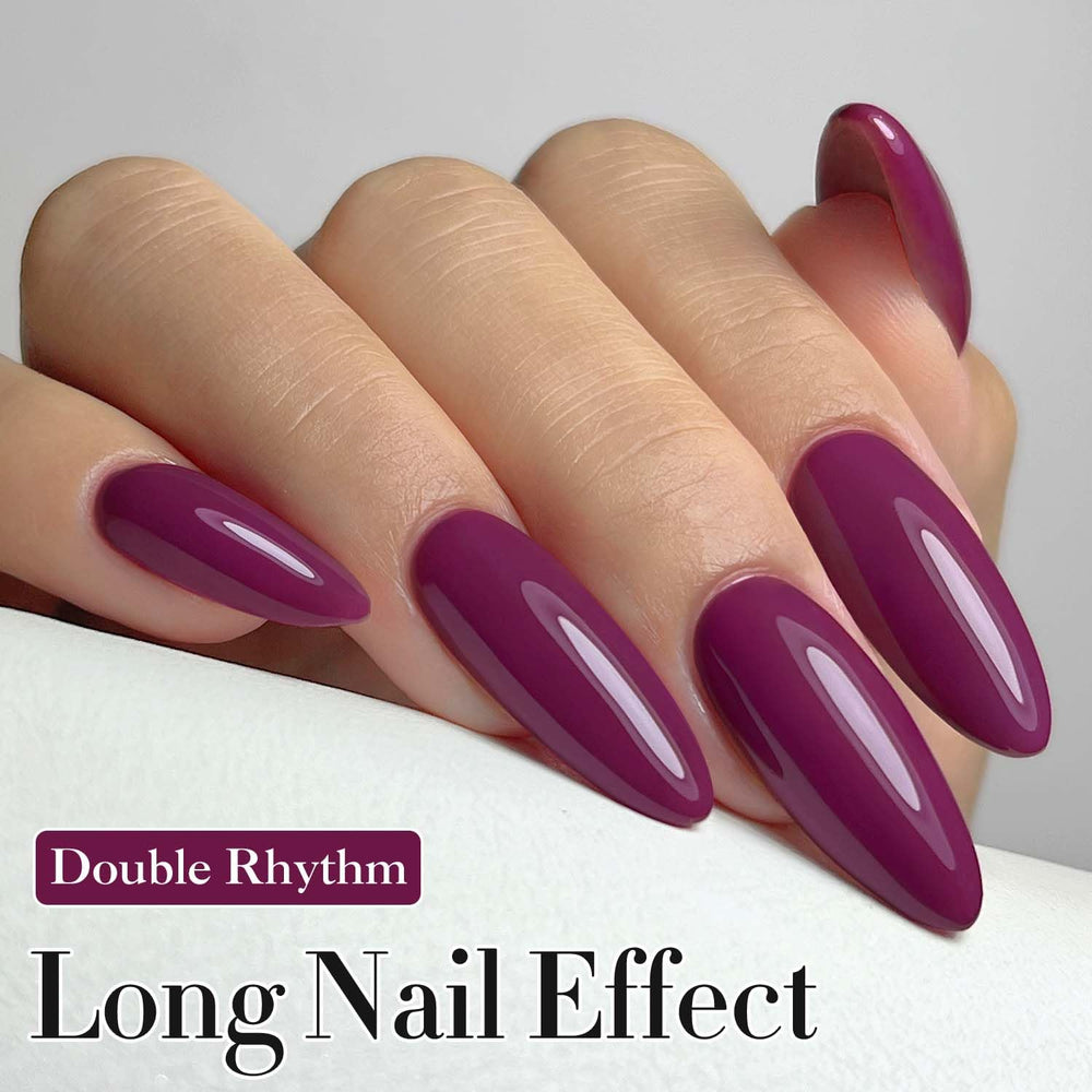 Double Rhythm brush stroke swirl showing smooth application and even coverage