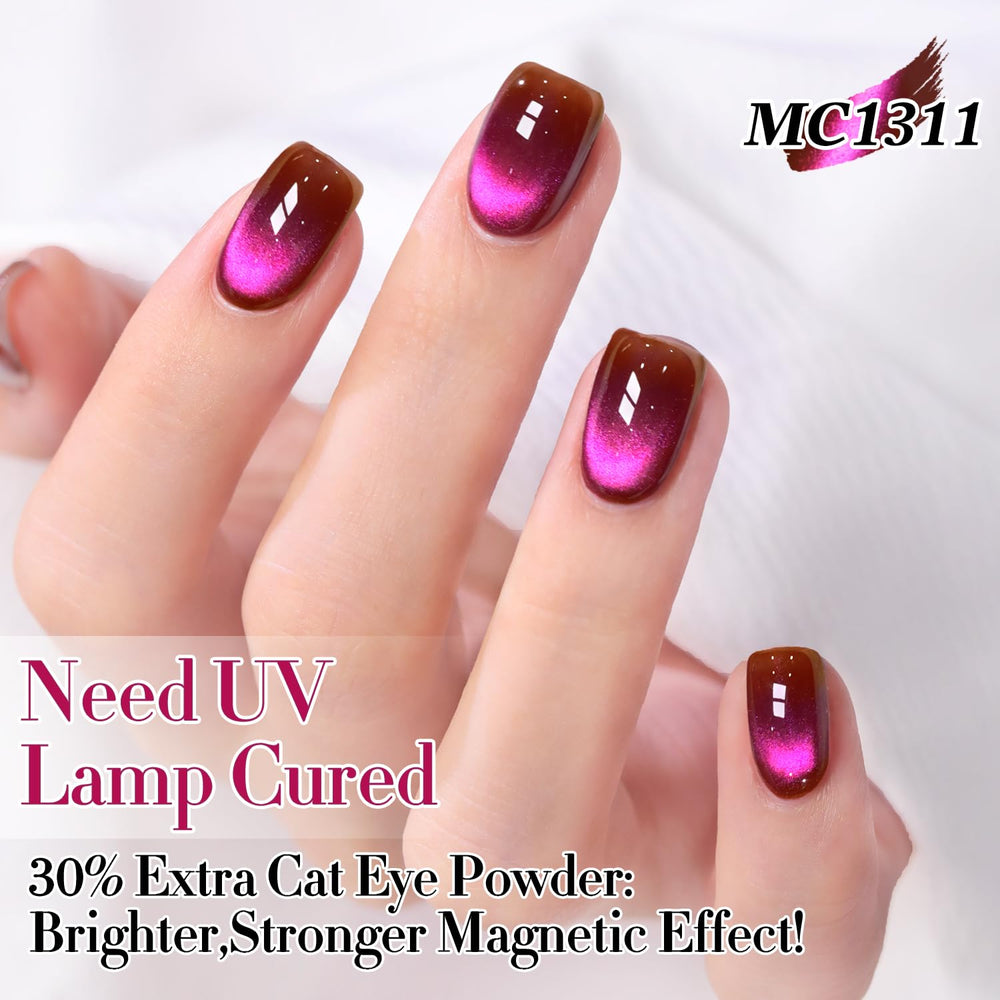 Double Rhythm brush applying jelly-gel showing smooth application and even coverage benefit