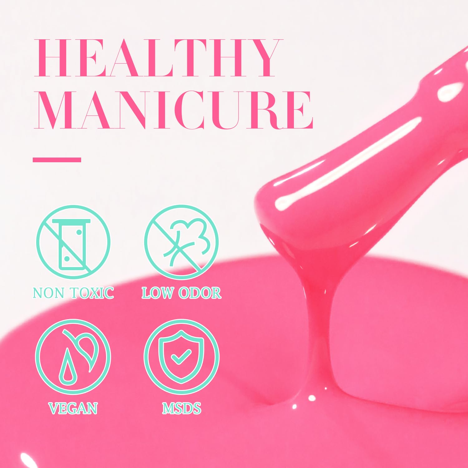 Double Rhythm label close-up showing ingredients and low-odor 9-free formula benefit