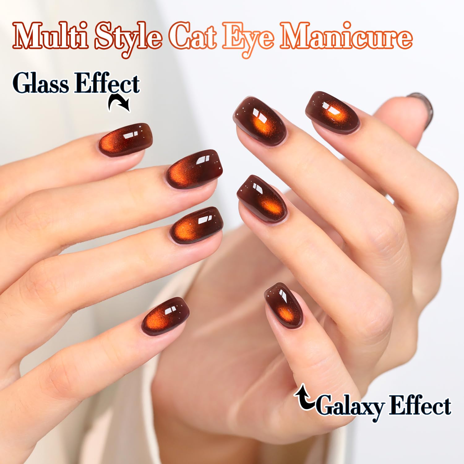 Double Rhythm brush stroke texture showing jelly-glass finish and smooth coverage benefit