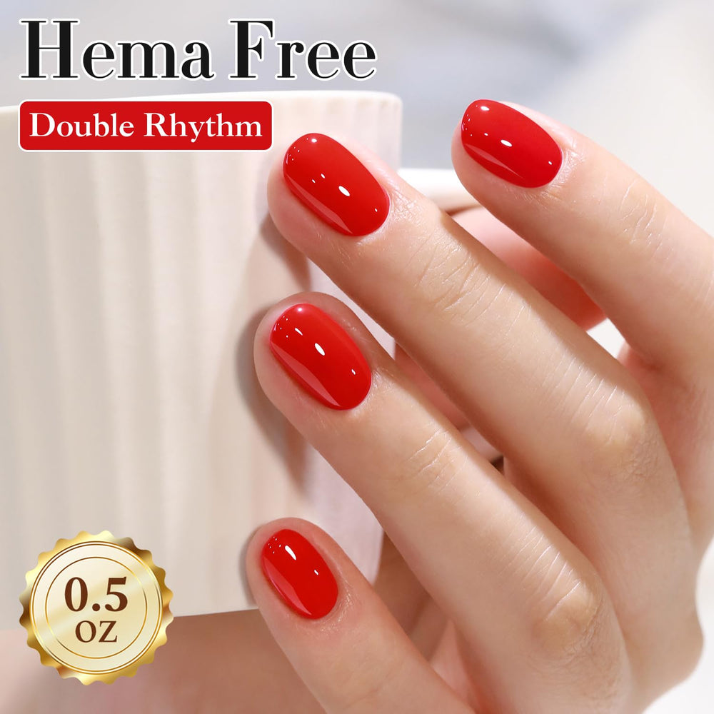 Double Rhythm brush close-up showing smooth gel texture for easy application