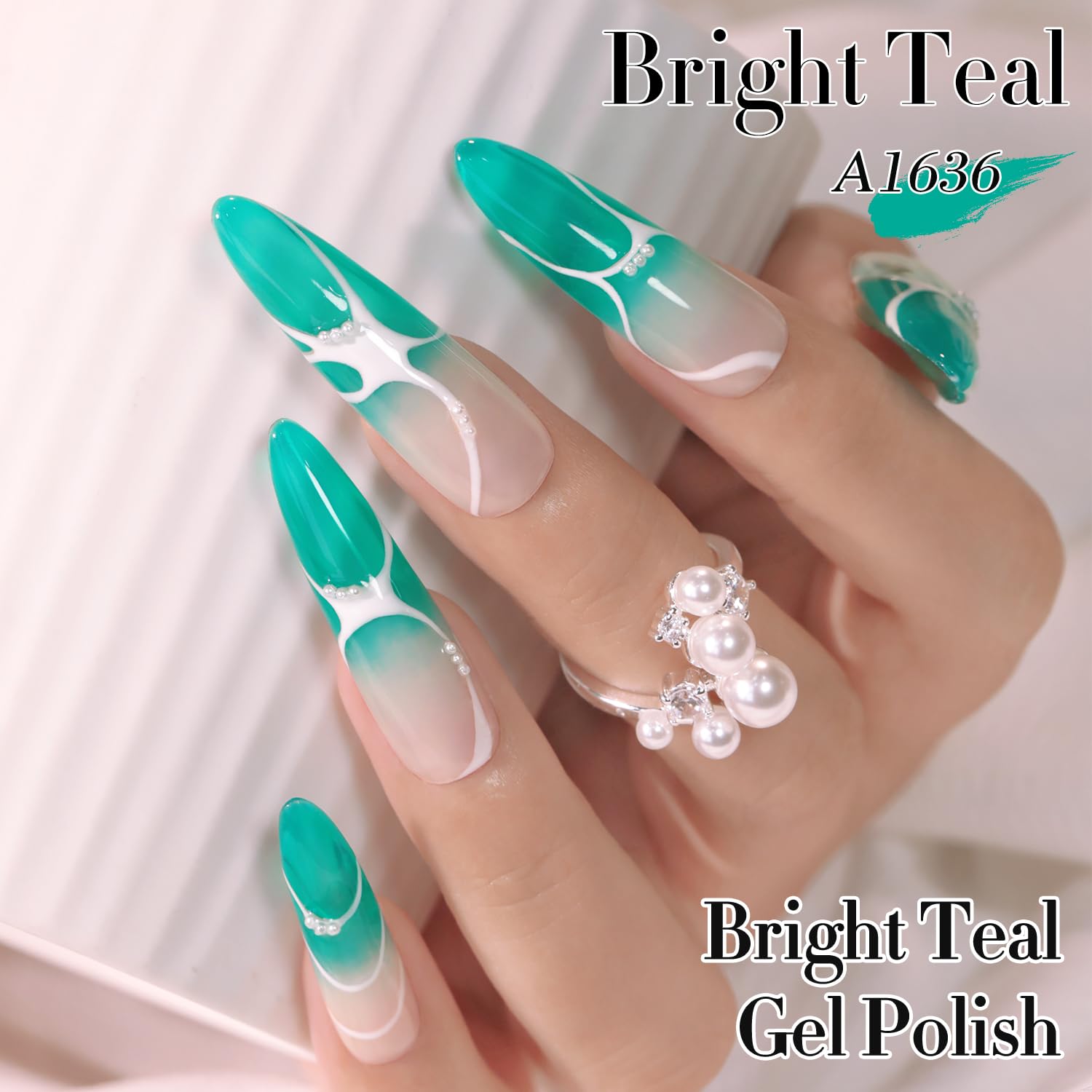 Double Rhythm brush stroke on palette highlighting smooth application