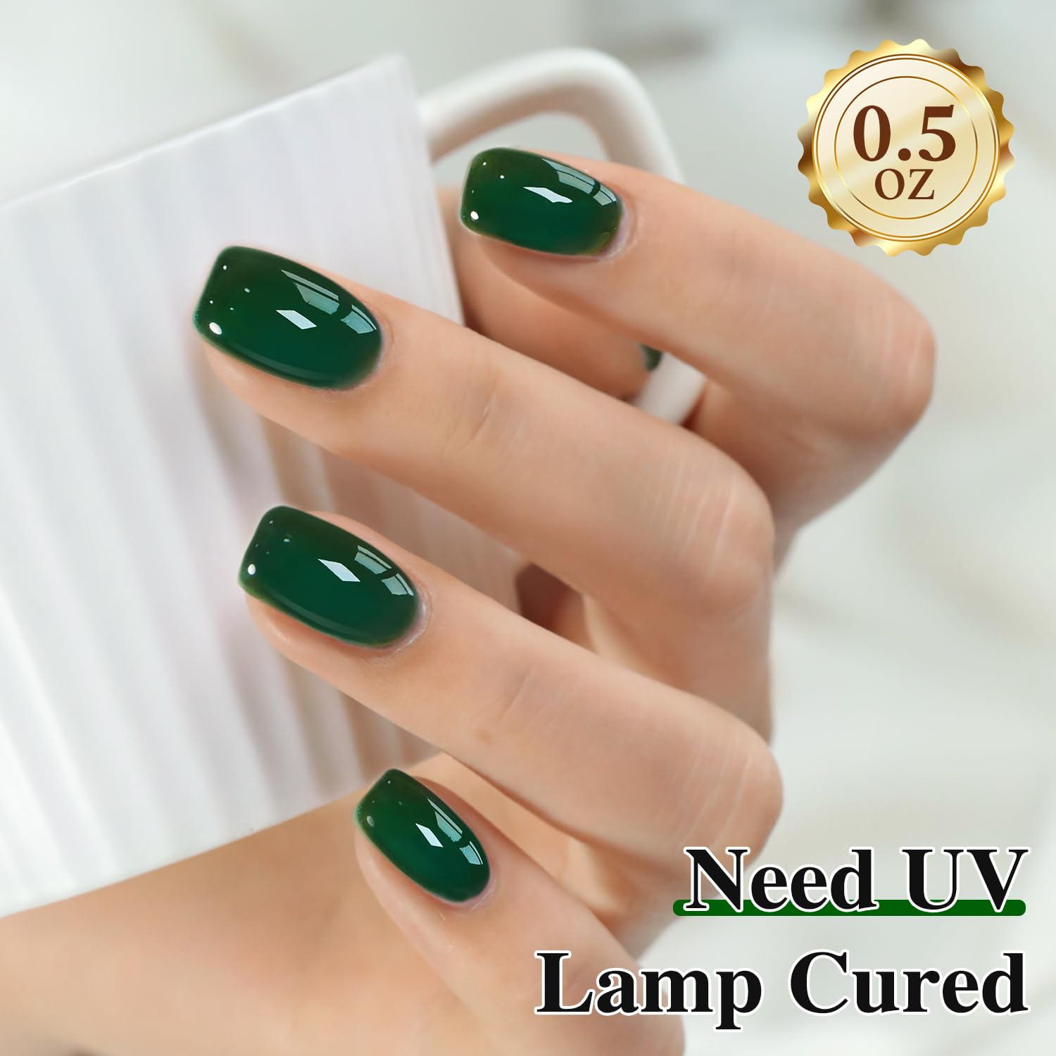 Double Rhythm color swatch wheel with deep green shade for easy selection