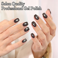 Double Rhythm magnet held above wet polish showing how to create cat eye