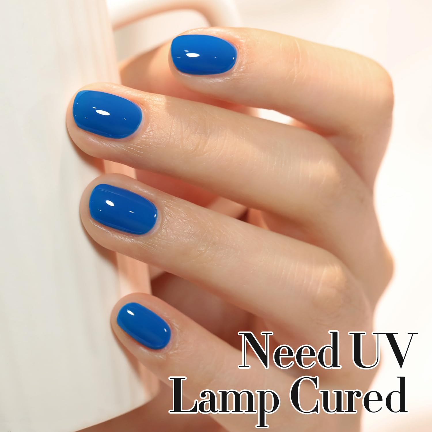 Double Rhythm cured nails close-up showing glossy finish and long-lasting shine