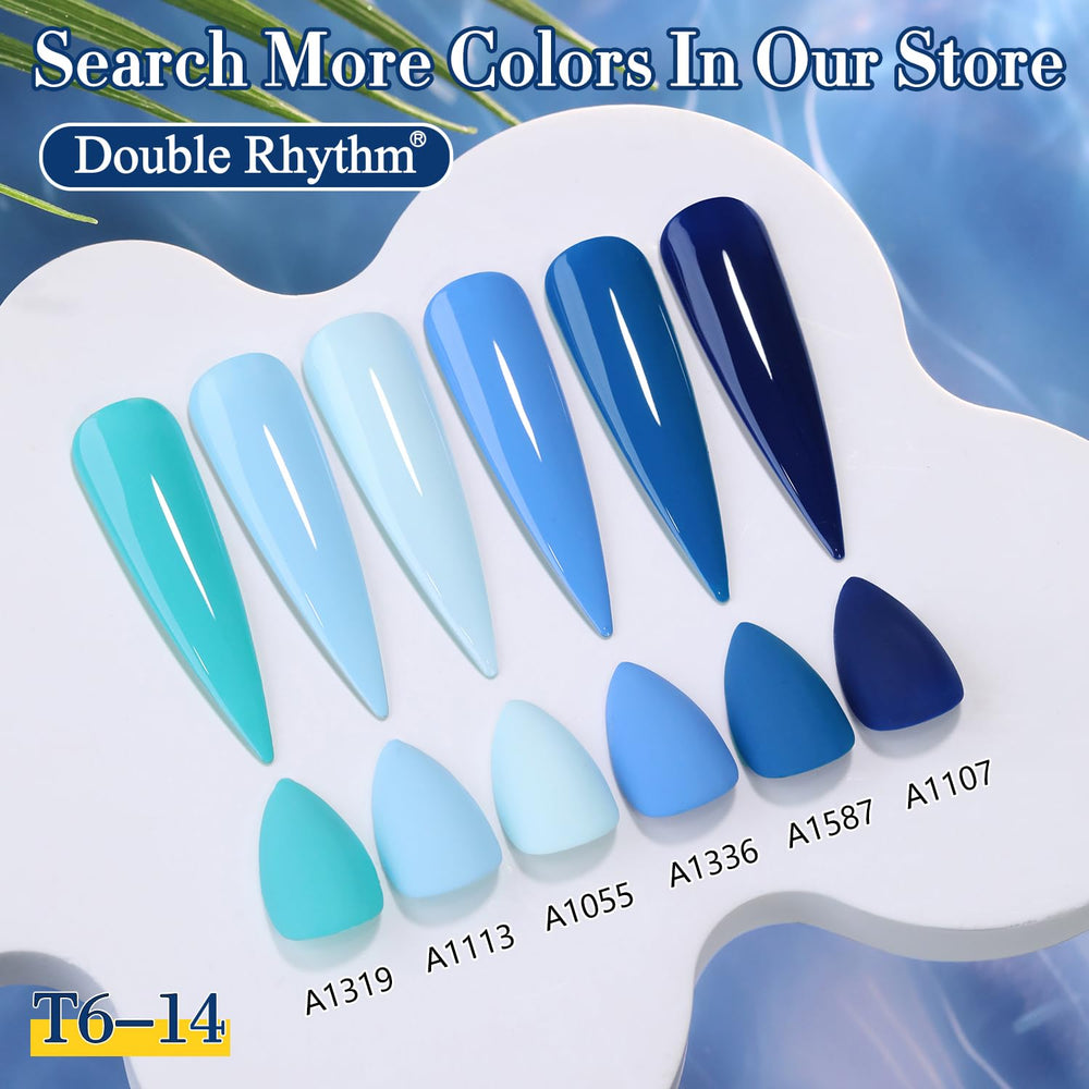 Double Rhythm layered finish comparison showing translucency options