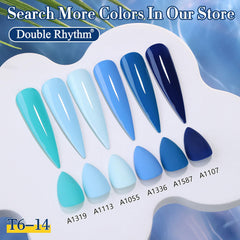 Double Rhythm layered finish comparison showing translucency options