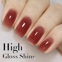 Double Rhythm application on nails during nail art, illustrating precise control and creativity