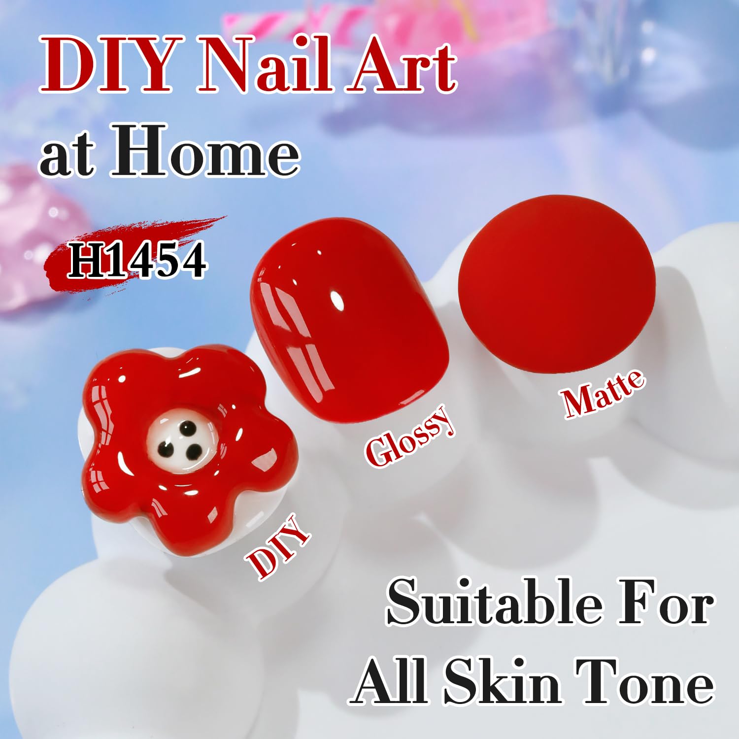 Double Rhythm brush stroke of gel polish showing smooth texture and even coverage