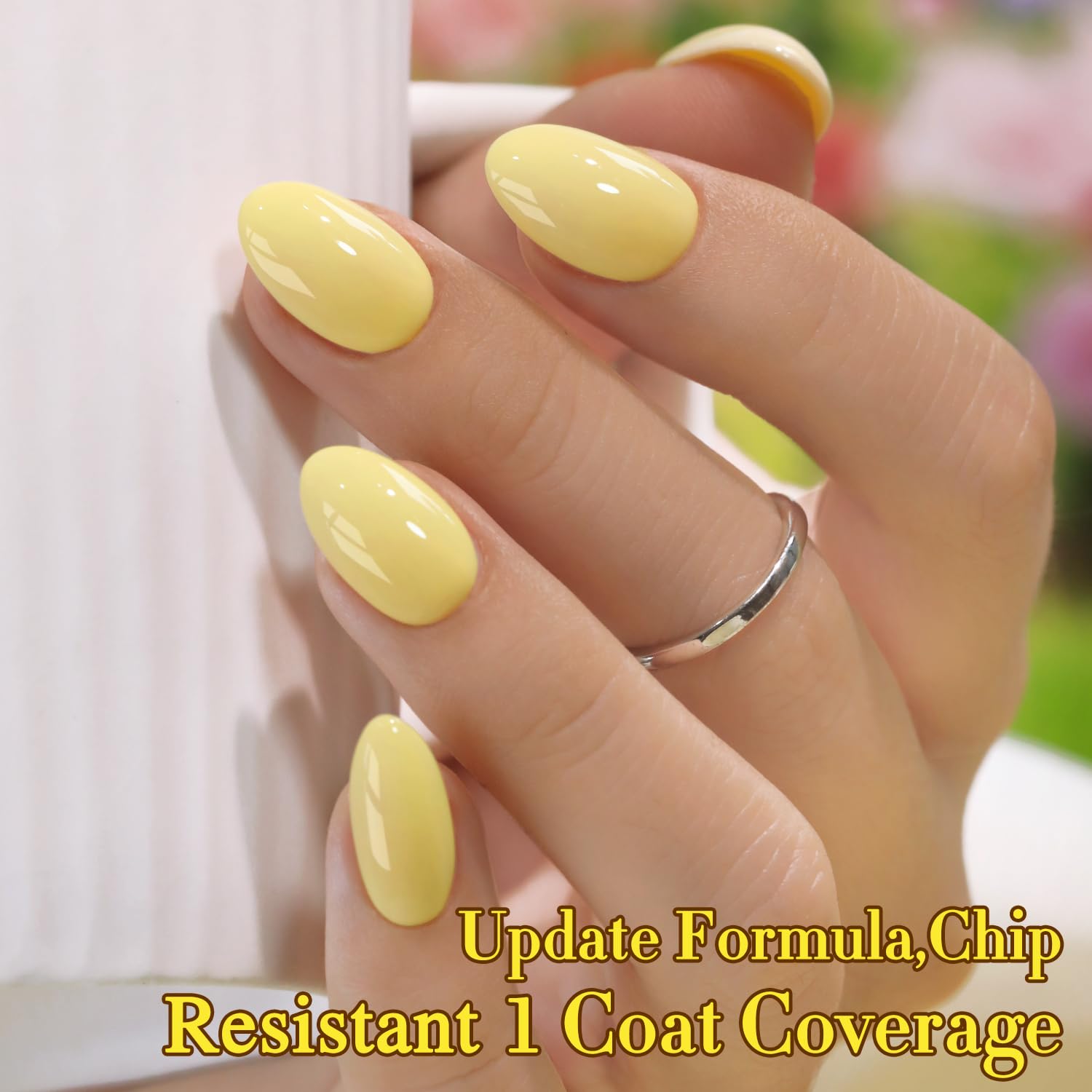 Double Rhythm used in a French manicure demonstrating subtle pastel tips benefit