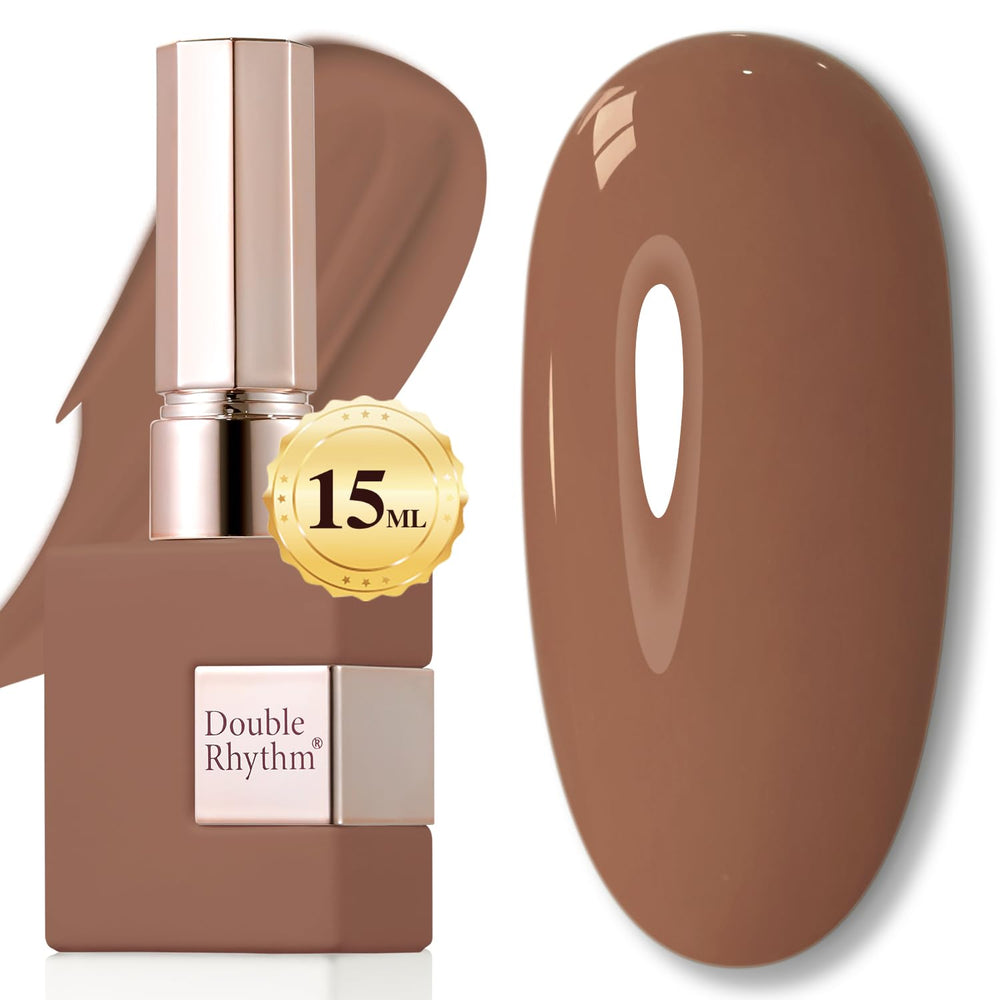 Double Rhythm front bottle Light Brown A1443 showing neat packaging and color preview benefit