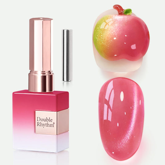 Double Rhythm bottle front shot showing red-pink gel
