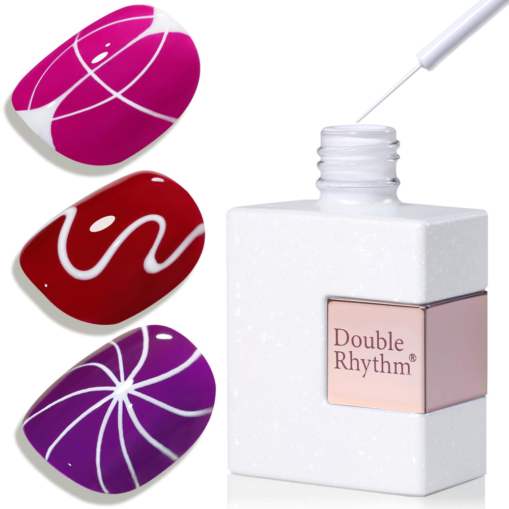 Double Rhythm front bottle showing label and metallic liner benefit of precision
