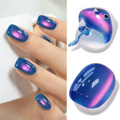 Double Rhythm front bottle showing navy MC1264 and magnetic shimmer benefit