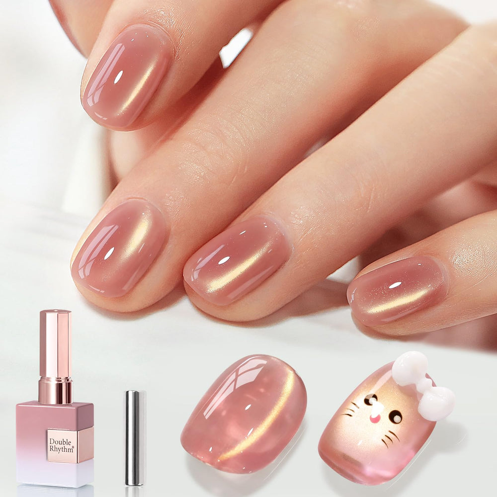 Double Rhythm front bottle nude pink MC1179 showing product and shade benefit