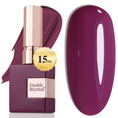 Double Rhythm front bottle purple A1009 showing true color and easy identification