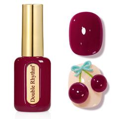 Double Rhythm front bottle purple-red H1562 showing accurate shade and easy selection