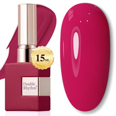 Double Rhythm front bottle showing compact 15ml size and glossy polish