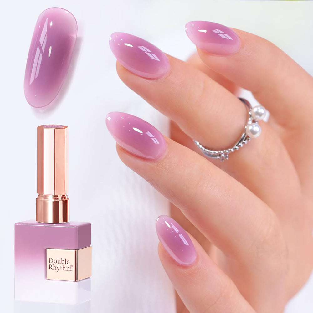 Double Rhythm front bottle showing color and size, ideal for DIY nails
