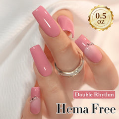 Double Rhythm gold cap close-up highlighting ergonomic handle and control
