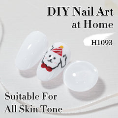 Double Rhythm polish being applied during a DIY manicure for salon-look results