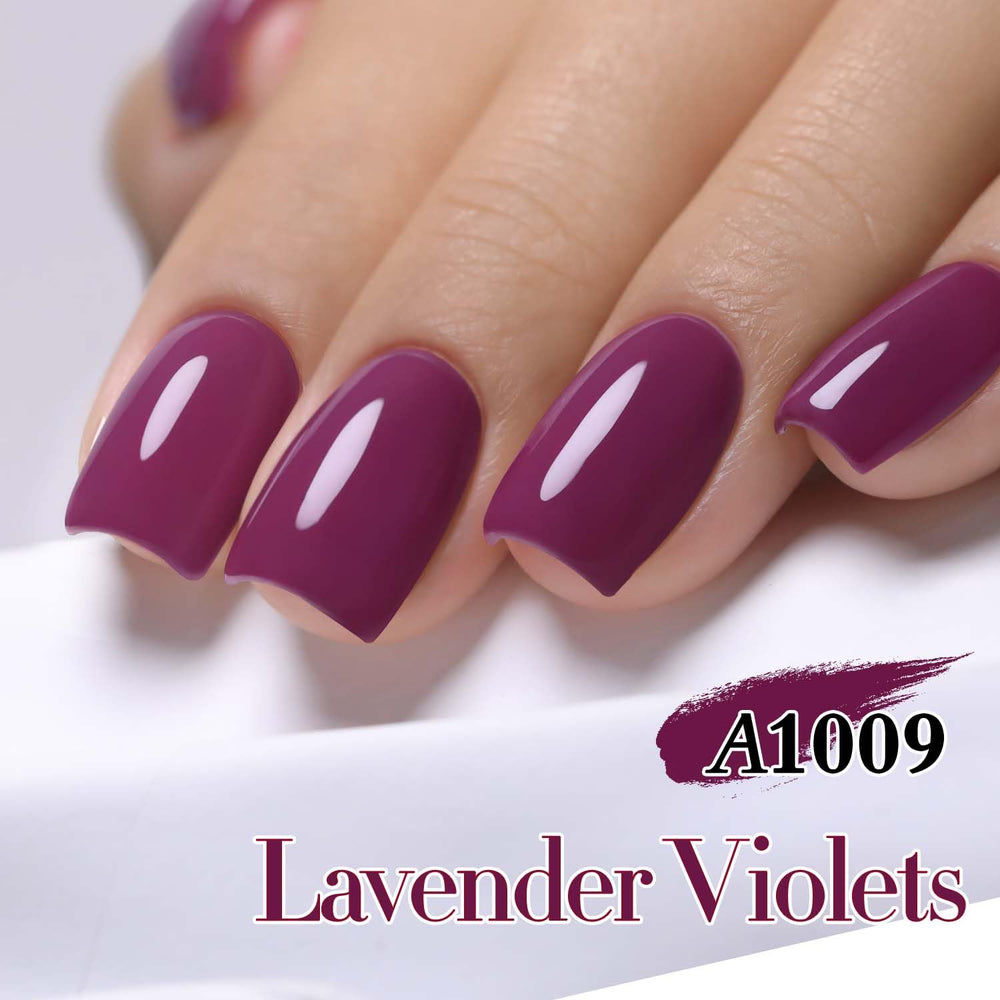 Double Rhythm on model hand displaying glossy professional finish benefit
