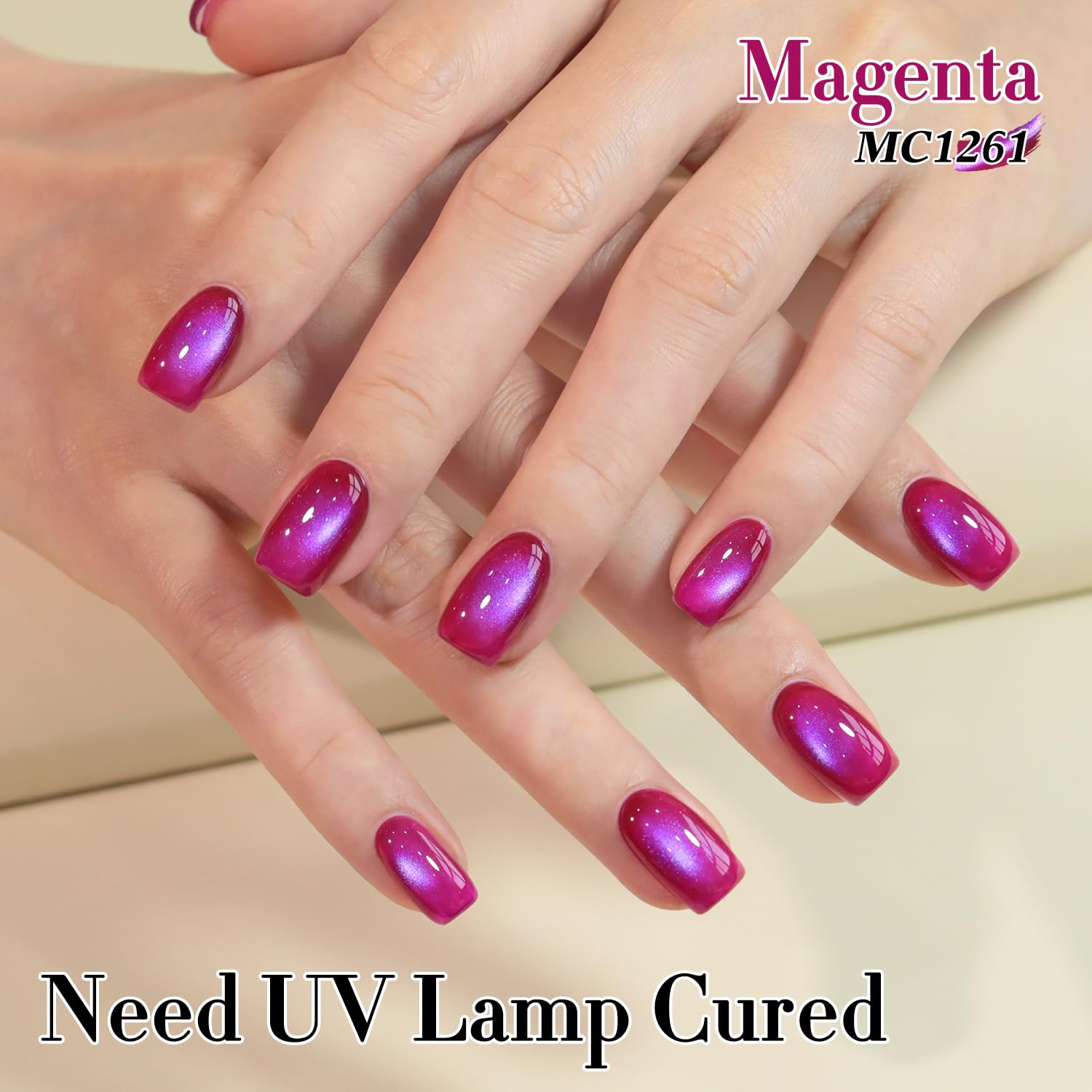 Double Rhythm hand with finished nails demonstrating salon-quality results benefit