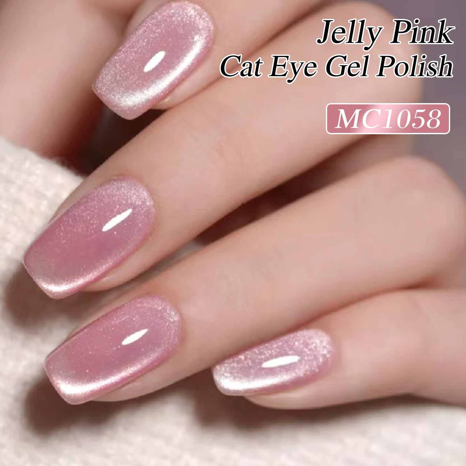 Double Rhythm shimmering gel texture on brush highlighting holographic sparkle