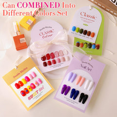 Double Rhythm application on nails mid-manicure, illustrating easy DIY curing steps