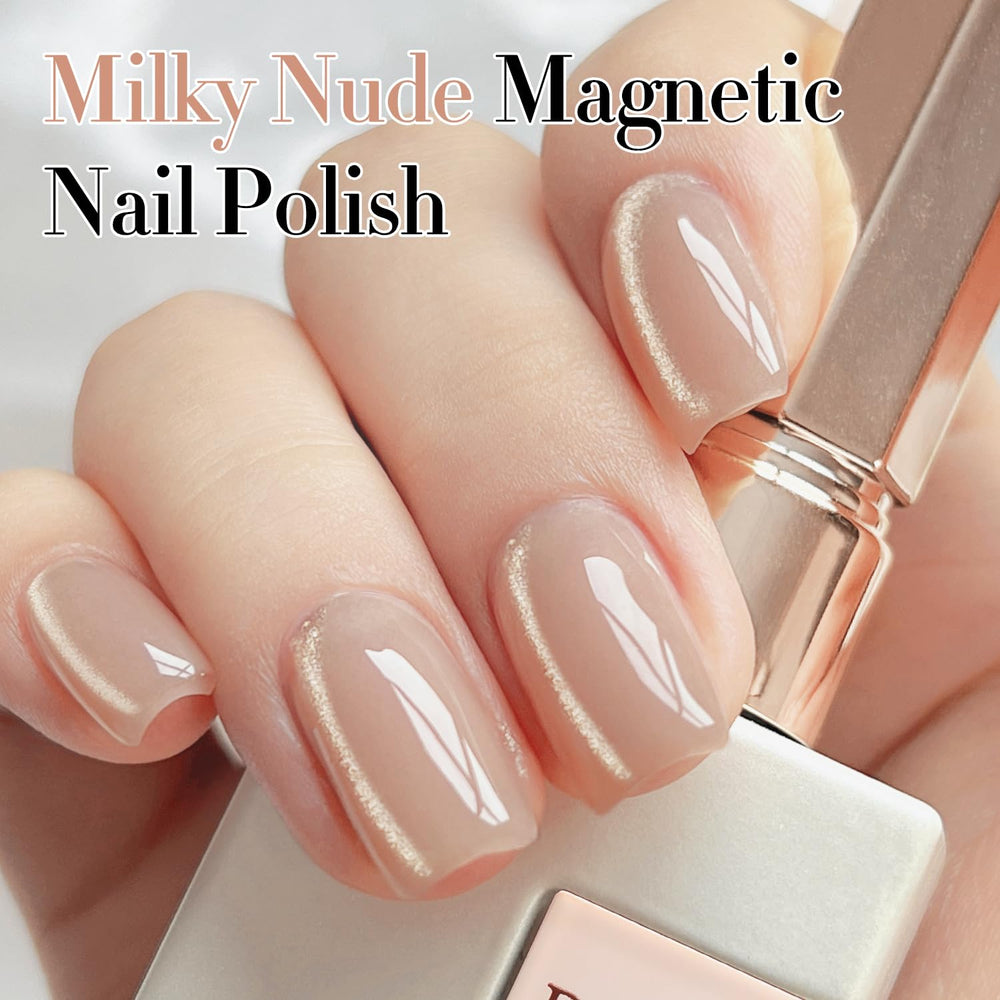 Double Rhythm application with magnet held over nail, easy effect