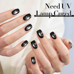 Double Rhythm magnet effect close-up revealing defined cat-eye stripe