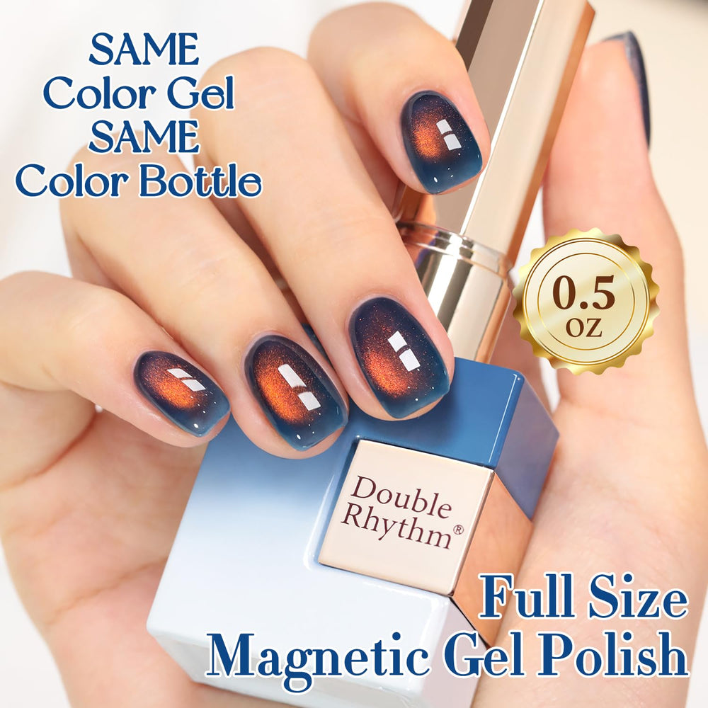 Double Rhythm product label and ingredients panel highlighting 9-free formulation