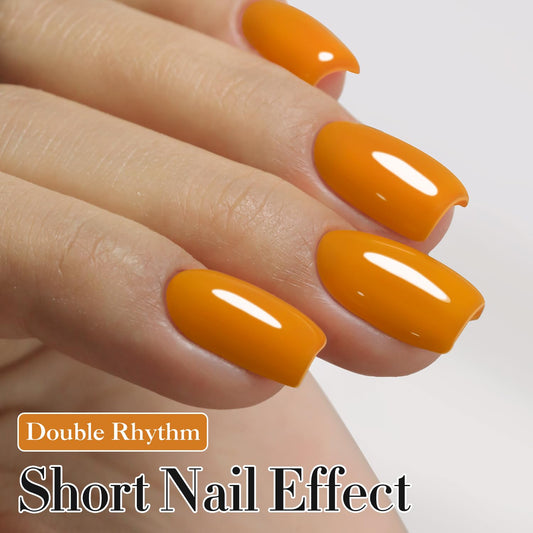 Double Rhythm label closeup A1098 highlighting shade info and easy identification