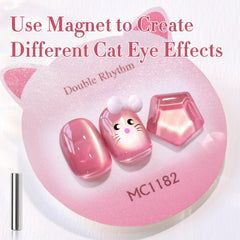 Double Rhythm label close-up noting 15ml volume and ingredient safety benefit