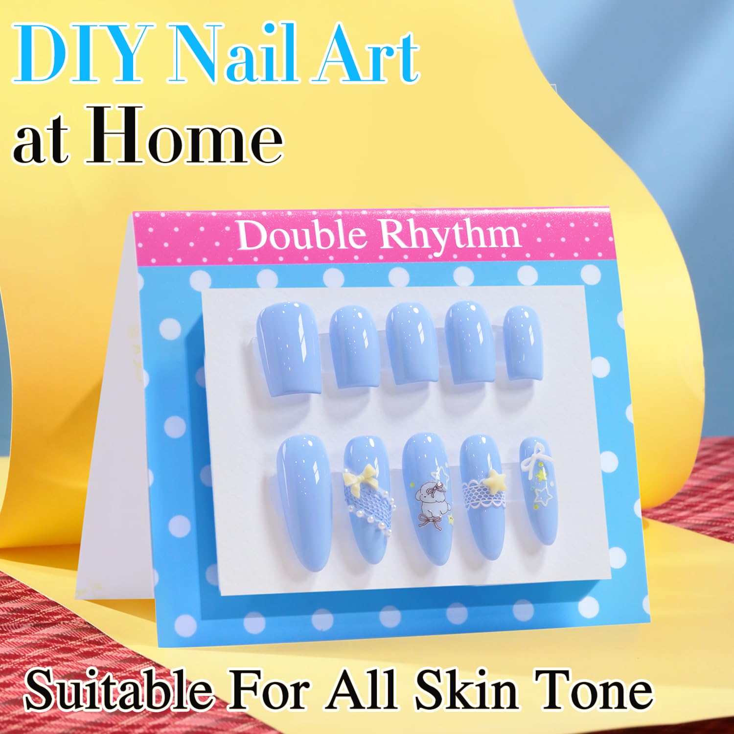 Double Rhythm brush texture close-up showing jelly glaze consistency for smooth strokes