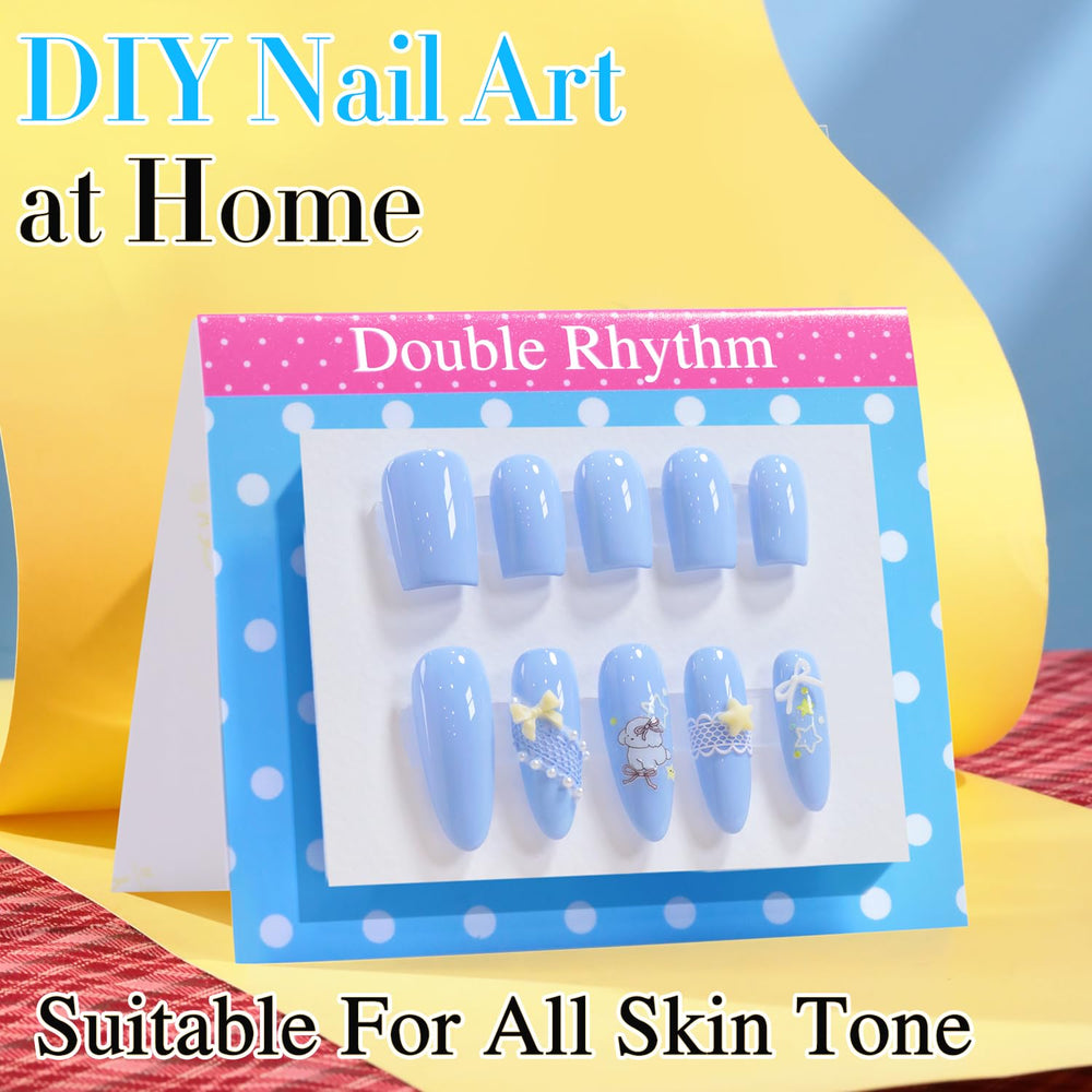 Double Rhythm brush texture close-up showing jelly glaze consistency for smooth strokes