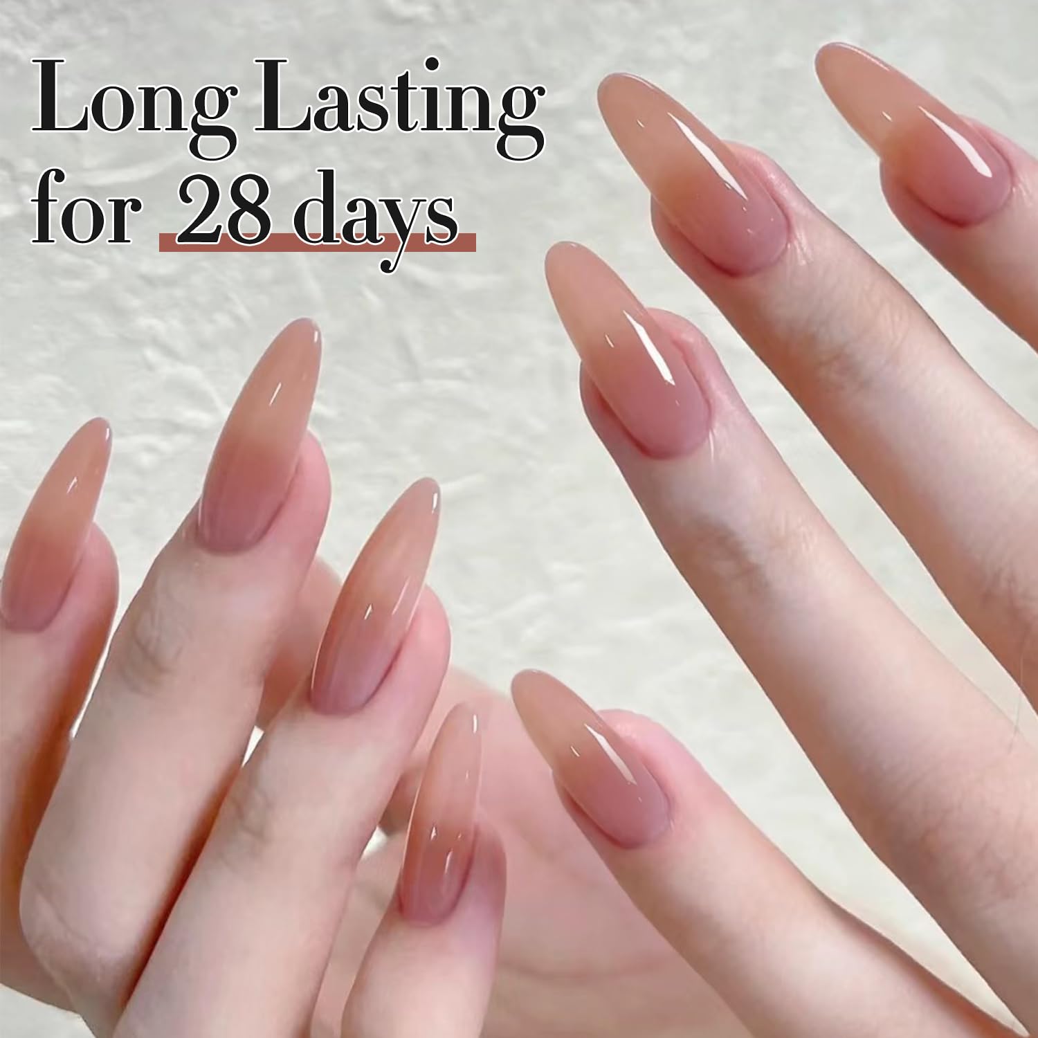 Double Rhythm layered ombre demo showing depth and gradation benefits