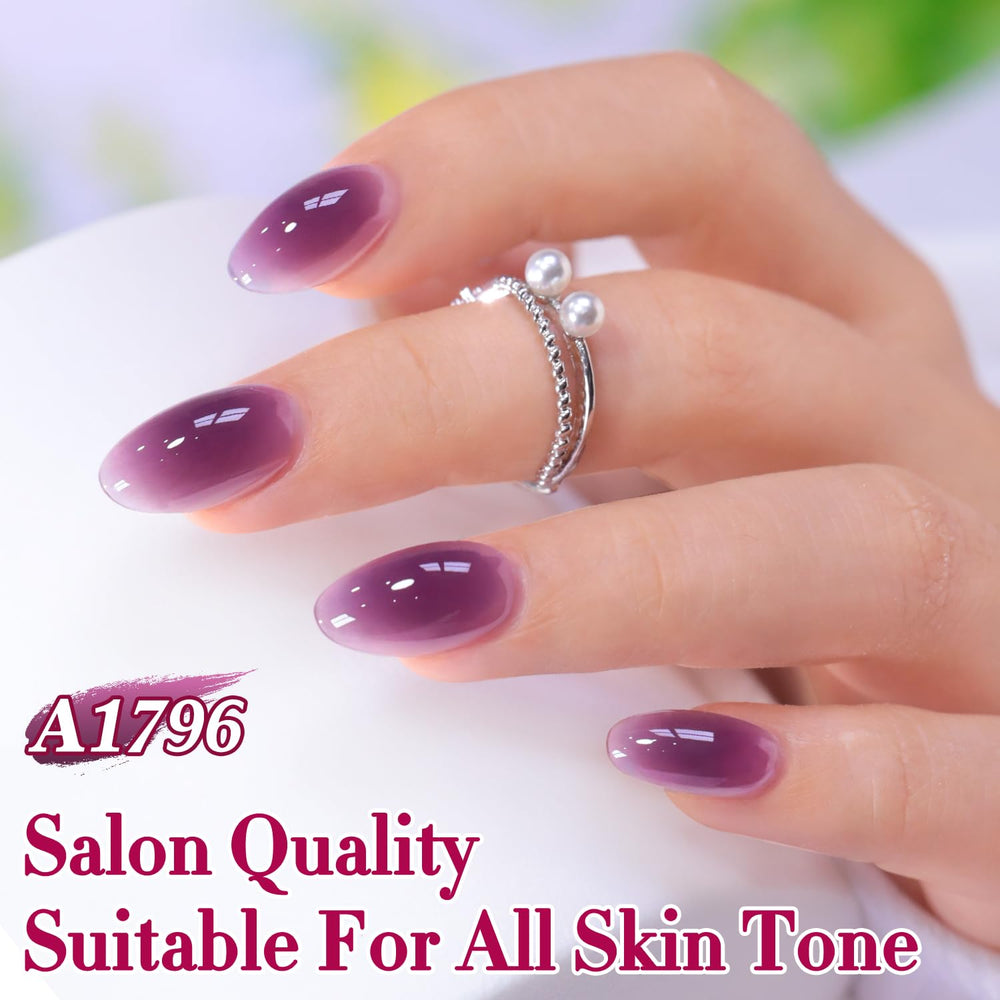 Double Rhythm layered ombre nail art showing creative finish and design versatility benefit