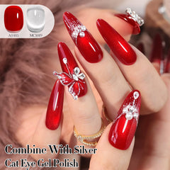 Double Rhythm flatlay with manicure tools showing at-home gel kit readiness