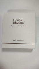 Hands holding a gift-wrapped box with Double Rhythm set suggesting ideal present for nail lovers
