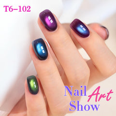 Double Rhythm lifestyle shot of manicure at home for salon-quality results