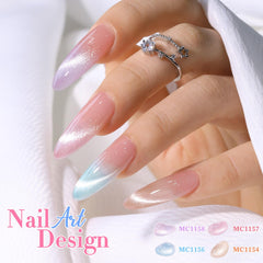 Double Rhythm lifestyle winter look showing finished manicure complementing seasonal outfits