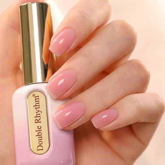 Double Rhythm front bottle showing Light Pink H1374 and easy shade ID