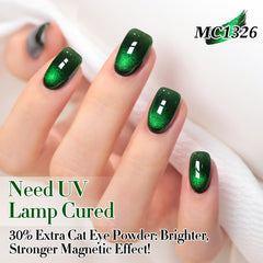 Double Rhythm magnet effect creating crisp cat-eye line and contrast