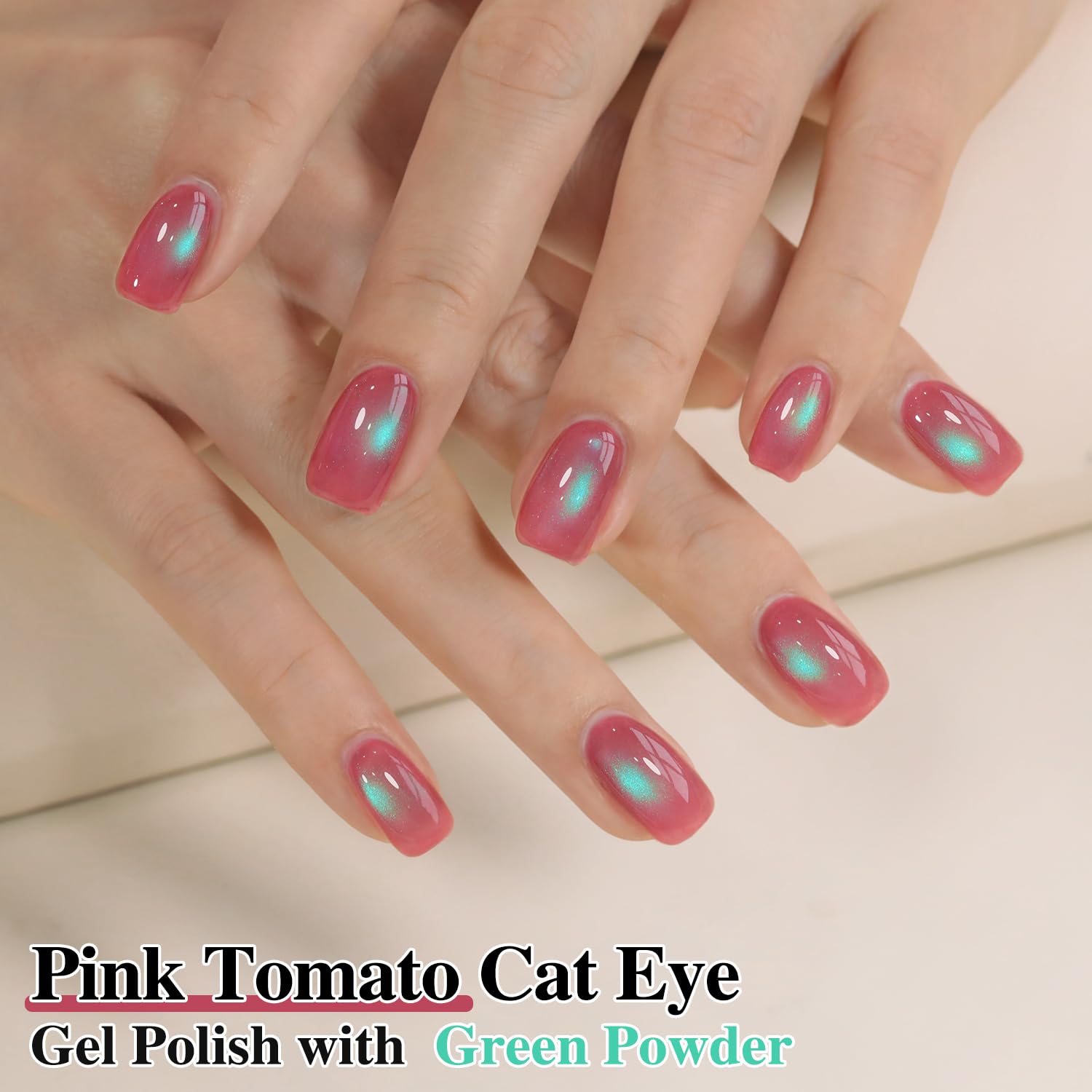 Double Rhythm close-up of magnet creating cat-eye stripe for dramatic depth