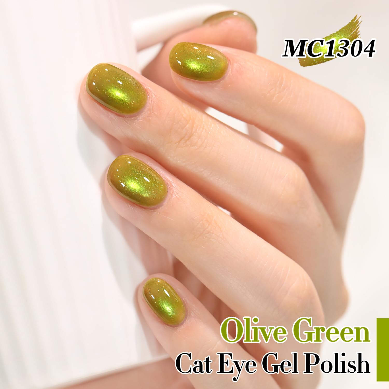 Double Rhythm magnet effect closeup showing dynamic cat-eye shimmer benefit